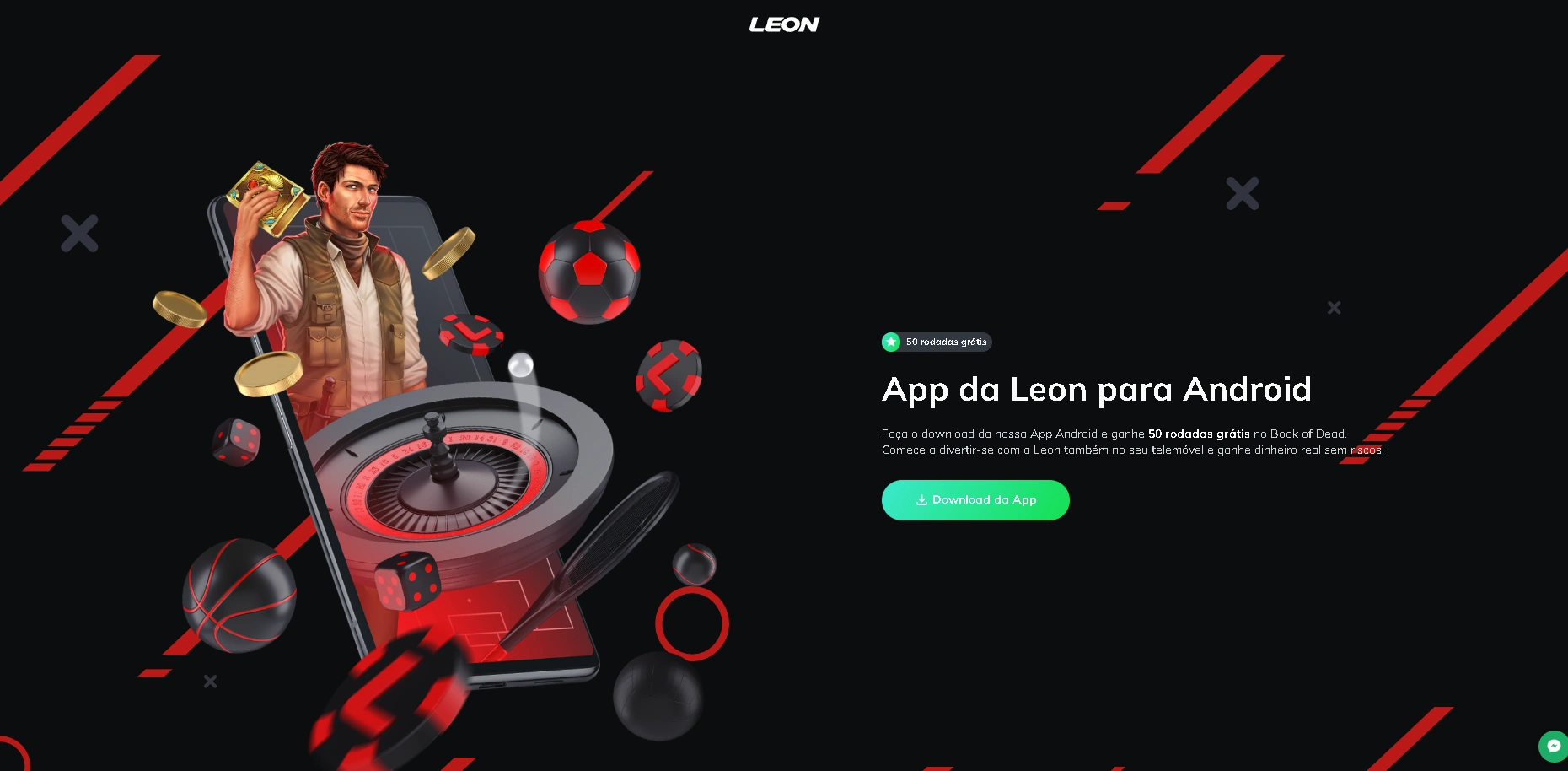 Bónus exclusivo para quem instala a app
